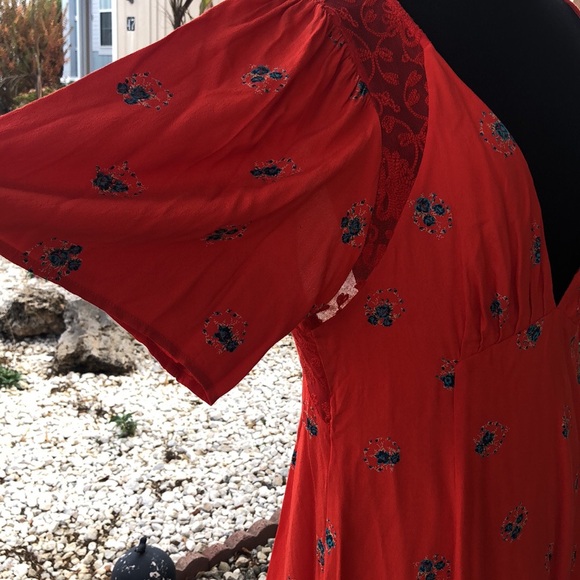 Gorgeous Free People Mini Dress size 12! - Picture 7 of 14